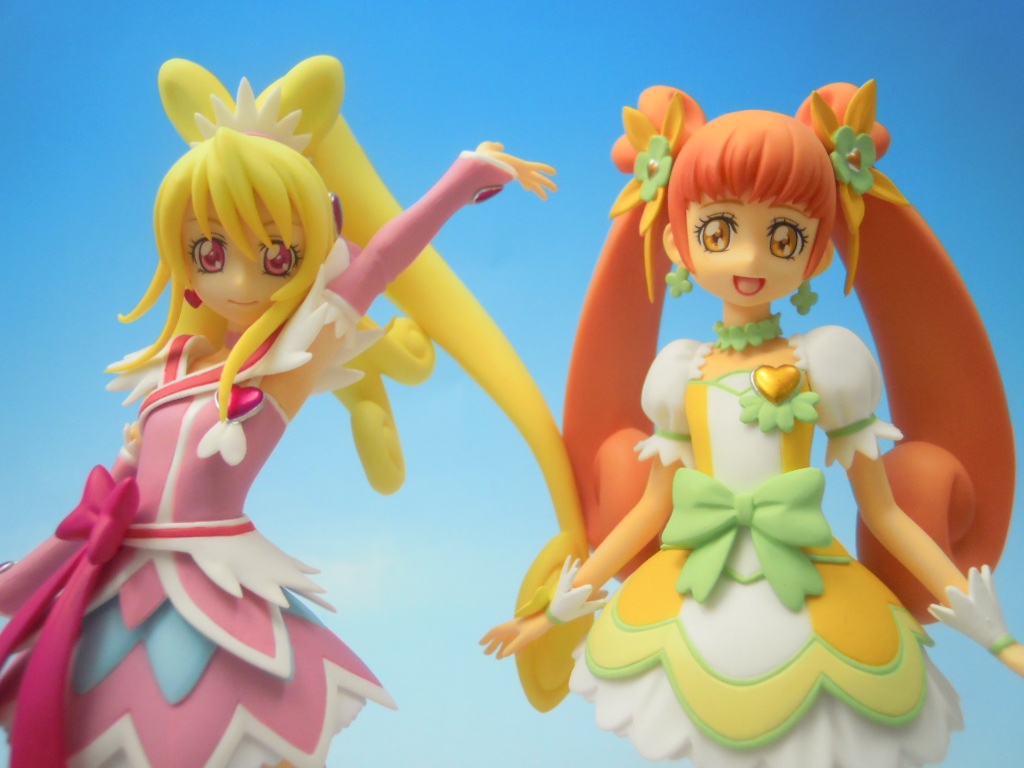 ドキドキ！プリキュア DXFフィギュア～キュアハート＆キュア