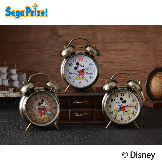 ミッキーマウス ハイクオリティツインベルアラームクロック｜タイトー