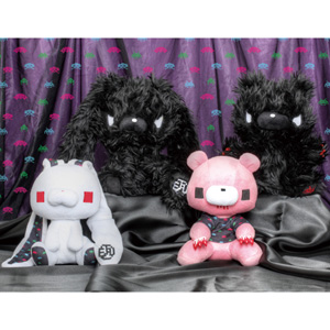 チャックスGP☆汎用うさぎ☆ぬいぐるみ スペースインベーダー 黒 チャックスGP☆汎用うさぎ☆ぬいぐるみ スペースインベーダー 黒