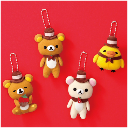 リラックマ チョコストロベリー マスコットキーチェーン｜タイトーの1