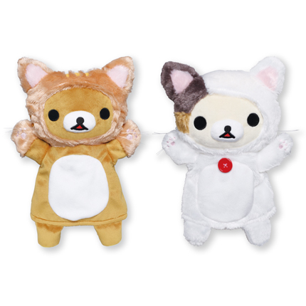 リラックマ のんびりネコ パペットぬいぐるみ｜タイトーの5月の