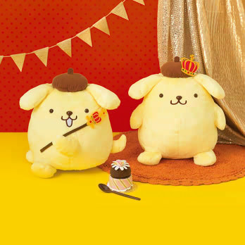 ポムポムプリン 王様プリンBIGぬいぐるみ｜タイトーの11月のおすすめ