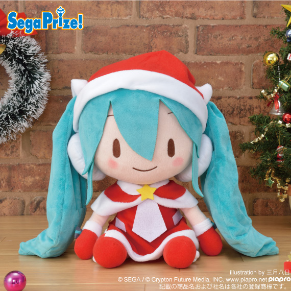 【初音ミク】　メガジャンボふわふわぬいぐるみ　クリスマス 初音ミク -Project DIVA- F 2nd メガジャンボぬいぐるみ”初音