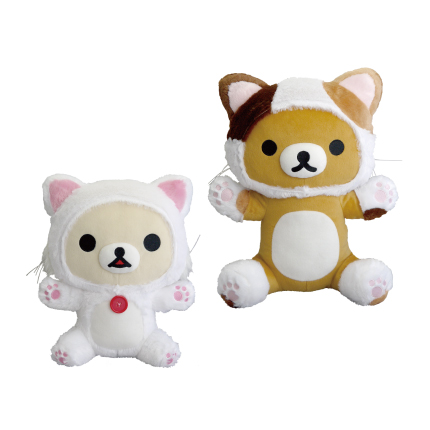 リラックマストア限定（2016） もっと♪のんびりネコ ぬいぐるみ