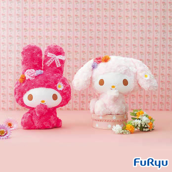 マイメロディ ふわふわフラワーBIGぬいぐるみ｜タイトーの3月の