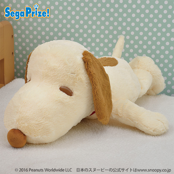 SNOOPY【TM】 ギガジャンボくてっとぬいぐるみブラウンVer.｜タイトー