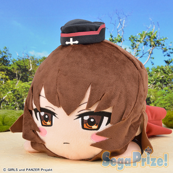 ガールズ＆パンツァー　西住まほ メガジャンボ寝そべり　ぬいぐるみ ガールズ＆パンツァー メガジャンボ寝そべりぬいぐるみ“西住まほ