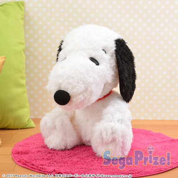 SNOOPY™ メガジャンボふわさらぬいぐるみ｜タイトーの4月のおすすめ