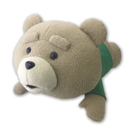 Teddyです。 ted2 うつぶせTシャツぬいぐるみXL プレミアム｜タイトーの6月の