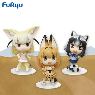 けものフレンズ ちょびるめぷち サーバル・アライグマ・フェネック　全3種セット dwos6rj けものフレンズ』のちょびるめぷちが再販決定【WF2017冬