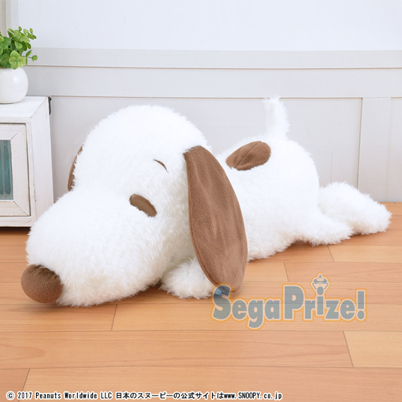 SNOOPY™ ギガジャンボふわふわくたっとぬいぐるみブラウンVer