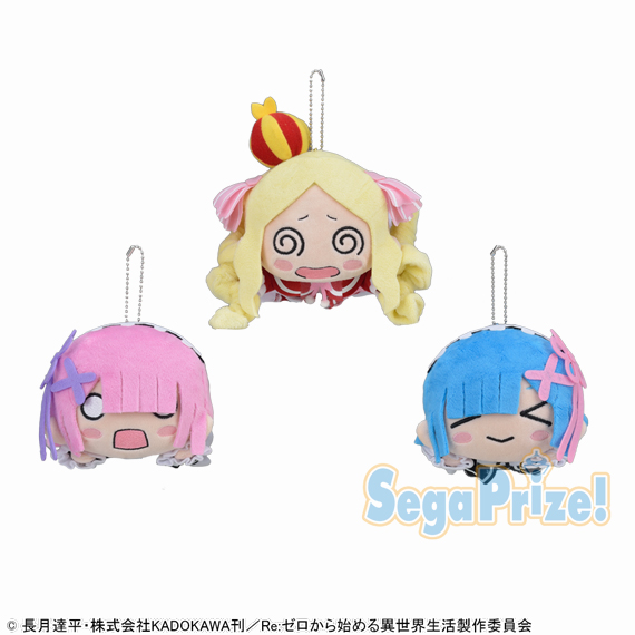 Re:ゼロから始める異世界生活 寝そべりぬいぐるみ“ラム&レム 