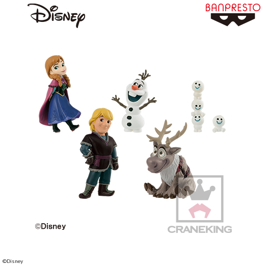 ディズニーキャラクターズ ワールドコレクタブルフィギュア－アナと雪