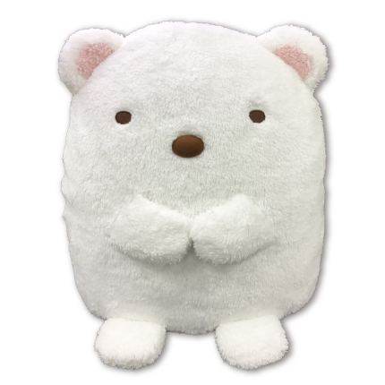 すみっコぐらし ふわふわぬいぐるみXL プレミアム しろくま｜タイトー