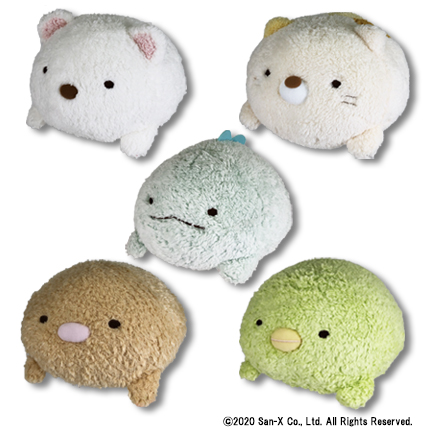 すみっコぐらし ふわふわうつぶせぬいぐるみBIG｜タイトーの1月の