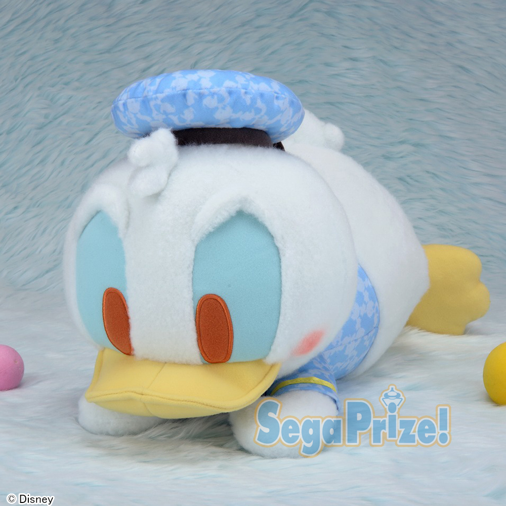 ドナルドダック 赤いほっぺ メガジャンボパステルプリント寝そべり