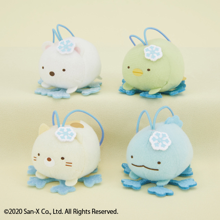 すみっコぐらし 雪の結晶 うつぶせちびマスコット｜タイトーの12