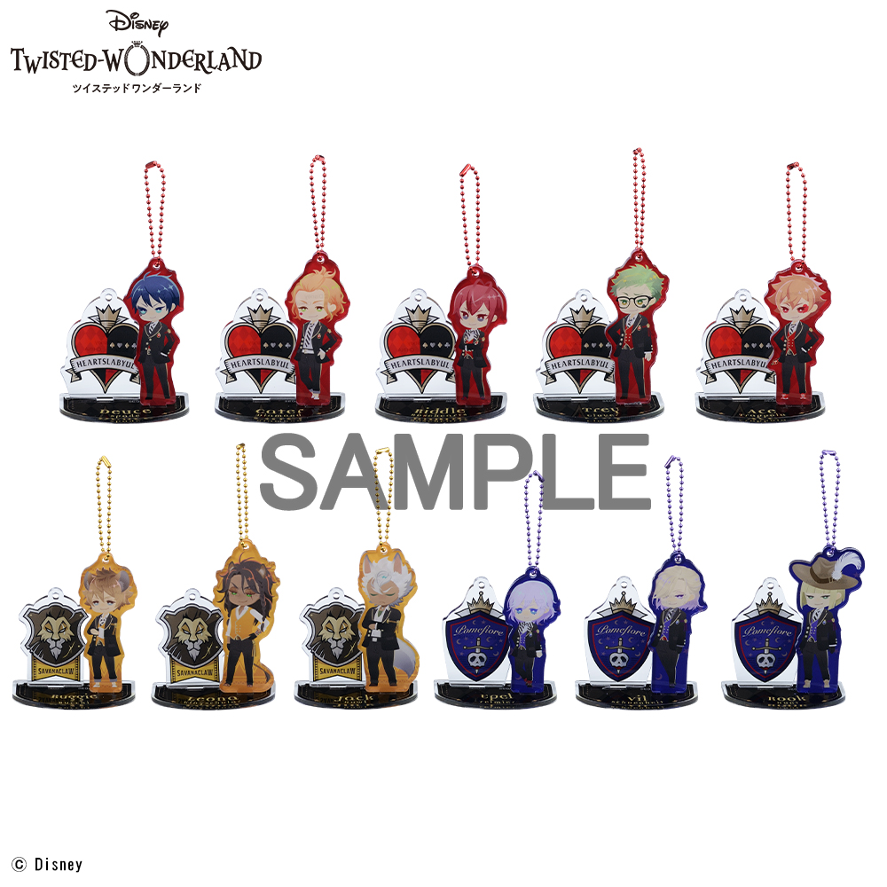 ディズニー ツイステッドワンダーランド デフォルメキャラクター 制服