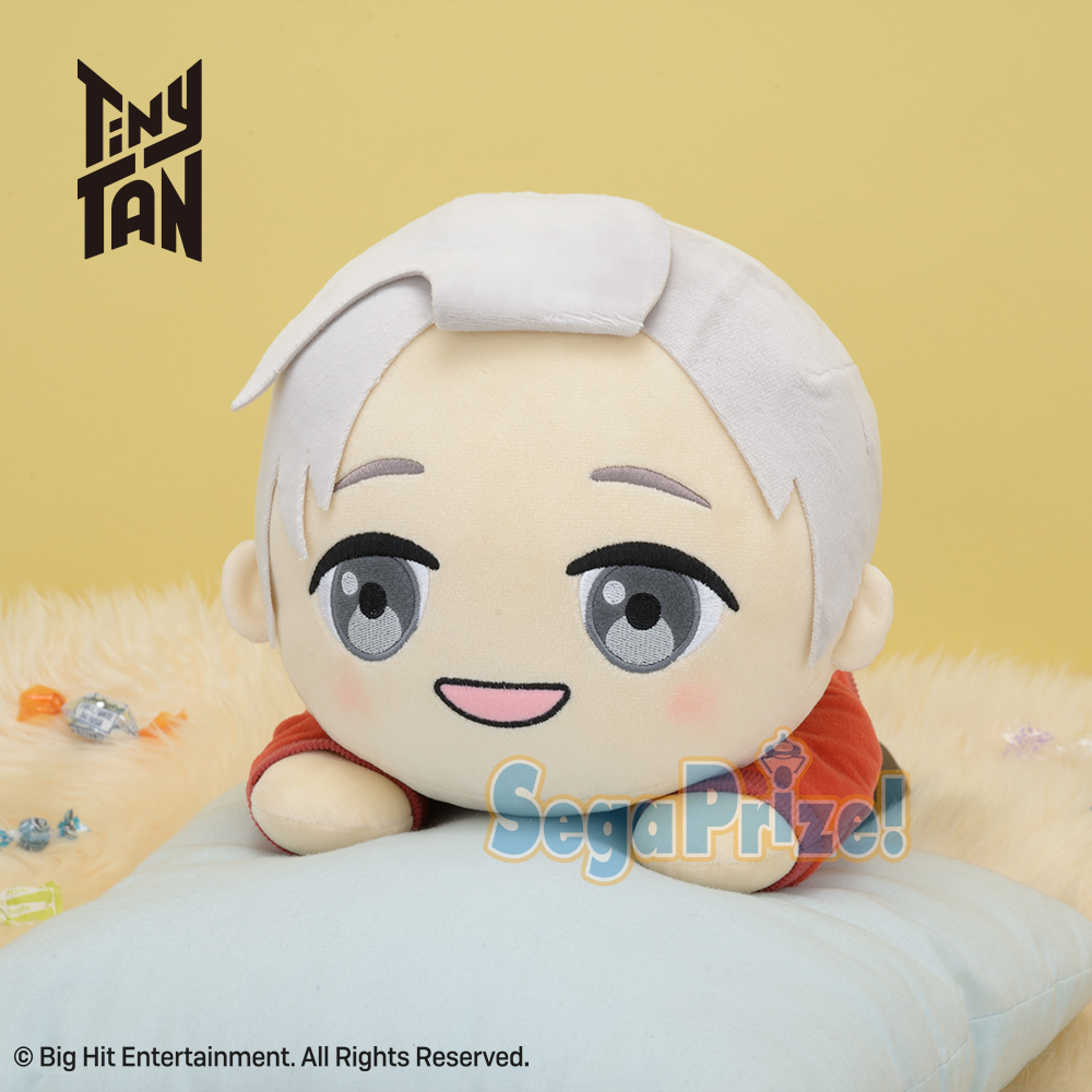 BTS TinyTAN メガジャンボ寝そべりぬいぐるみ　 40センチ TinyTAN メガジャンボ寝そべりぬいぐるみ“RM”｜タイトーの2月の