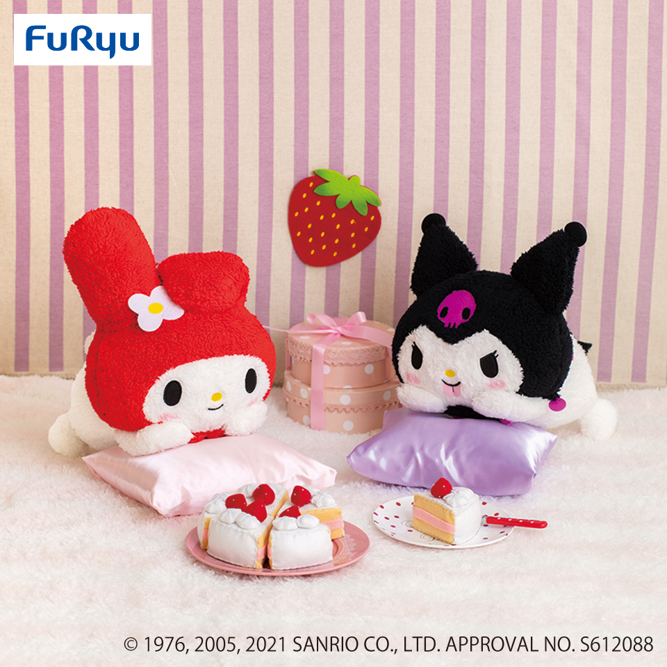 希少2009年製品もこもこくったり眠たそうなマイメロディー大きめぬいぐるみレア 希少□送料無料□もこもこくったりマイメロディーぬいぐるみ