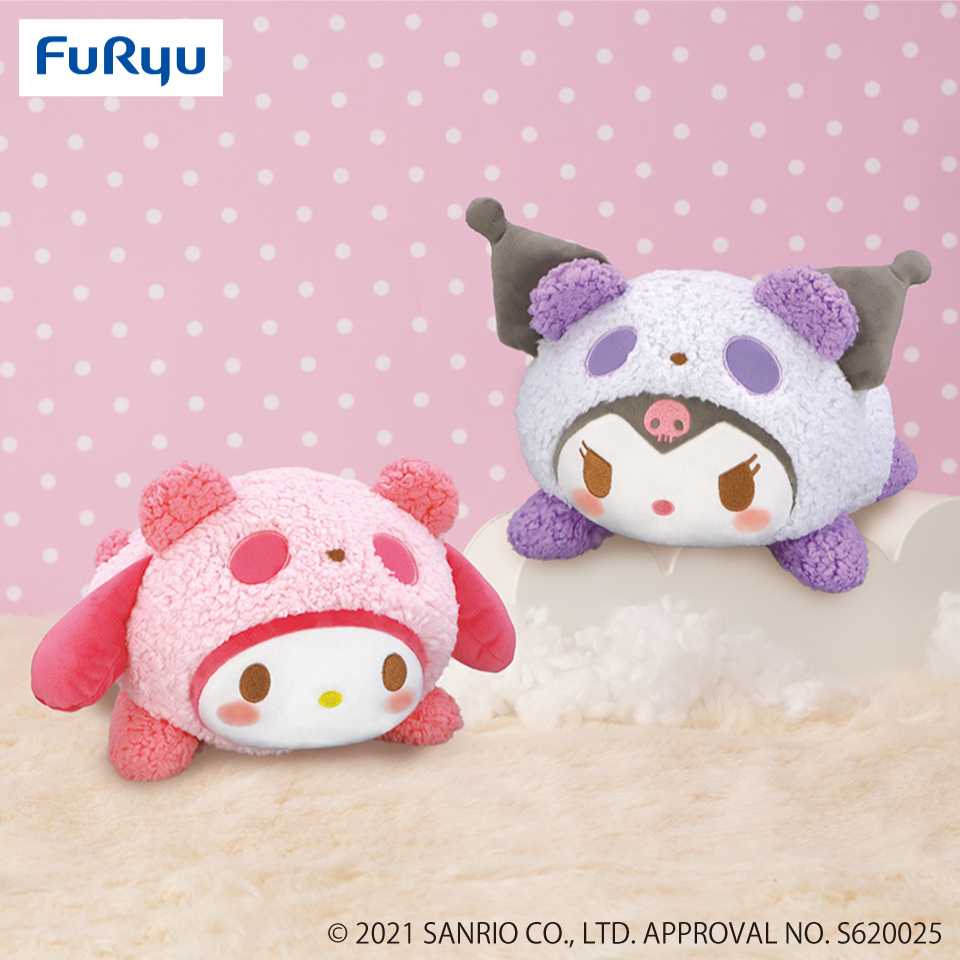 サンリオ　しまむら　特大　BIGぬいぐるみ　マイメロディ　DLM41701 サンリオキャラクターズ もこもこパンダBIGぬいぐるみ－マイ