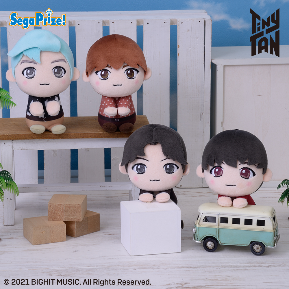 TinyTAN & y♡u モアプラスぬいぐるみ～Dynamite～“RM＆Jin＆SUGA＆j