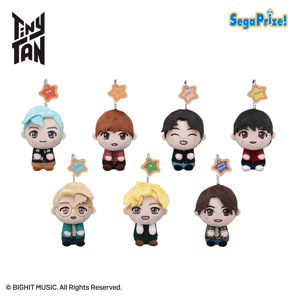 TinyTAN Butter モアプラススタンド付アクリルキーチェーン2個セット