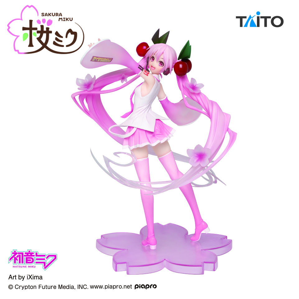 桜ミク 描き下ろしフィギュア 2020ver.｜タイトーの4月のおすすめプライズ