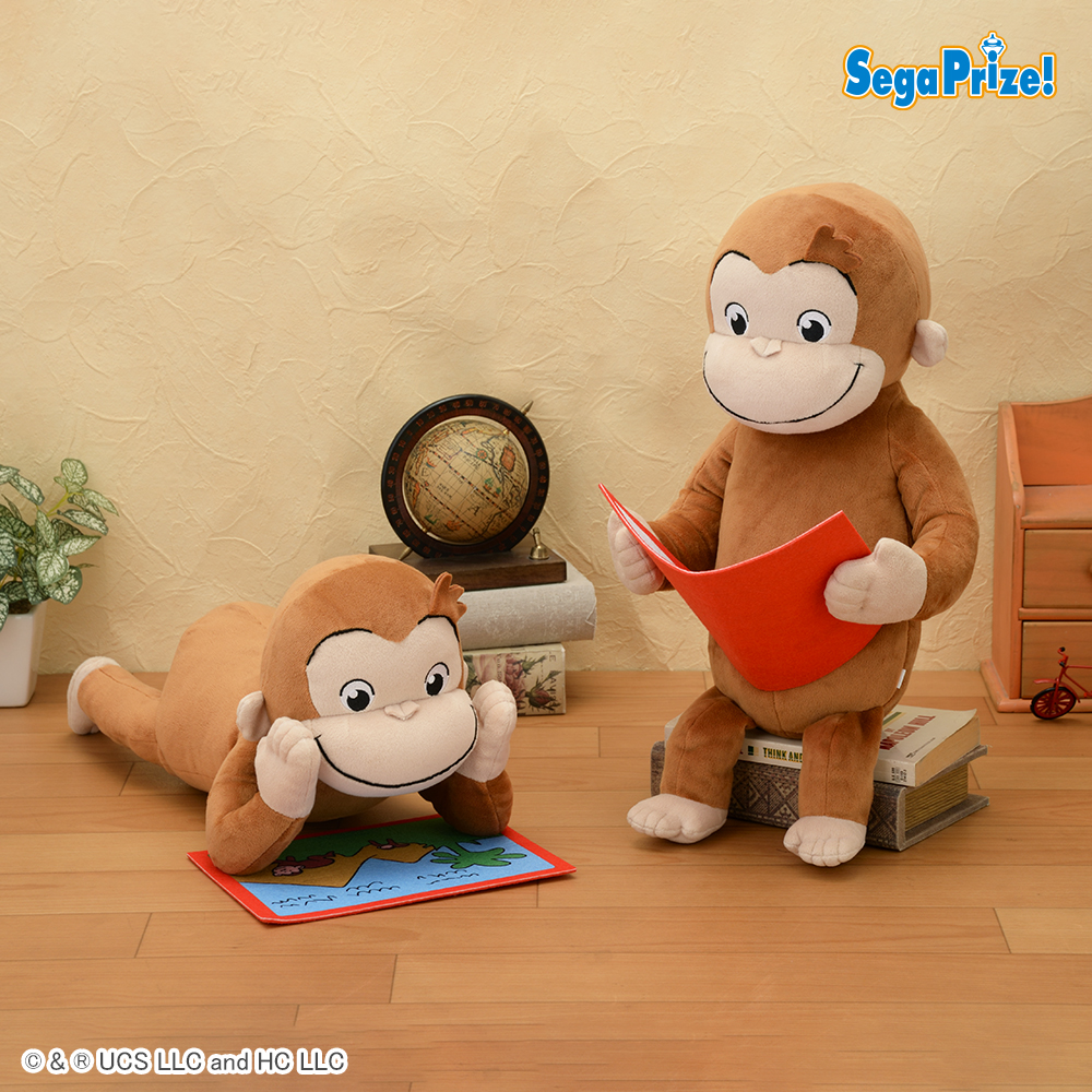 ラスト‼️ 新品！BIG35cm！ おさるのジョージ スペシャル ぬいぐるみ ラスト‼️ 新品！BIG35cm！ おさるのジョージ スペシャル ぬいぐるみ