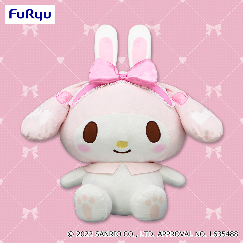 ピアノ バースデーラビットメイド ぬいぐるみ サンリオ マイメロディ・クロミ バースデーラビットメイド