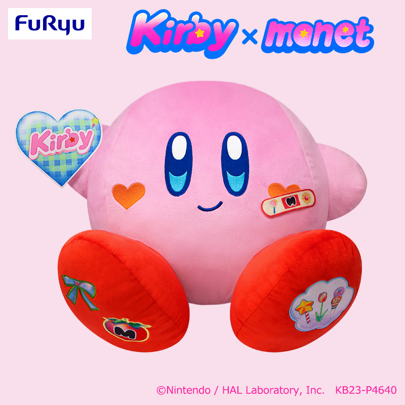 驚きの値段 星のカービィ Kirby×monet BIGぬいぐるみ 新品