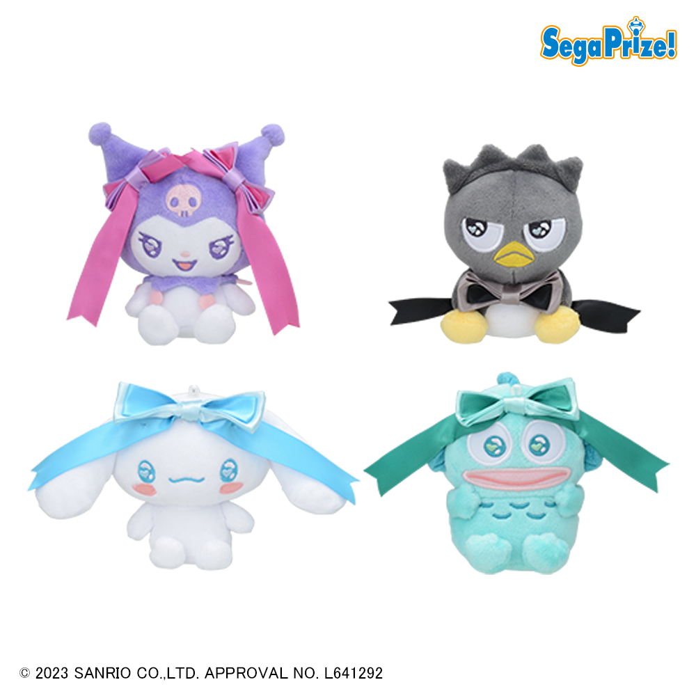 サンリオ　ろまきゅん　ぬいぐるみ　マスコット　8種類　Sanrio Sanrio characters × romakyun マスコットVol.2｜タイトーの7月の