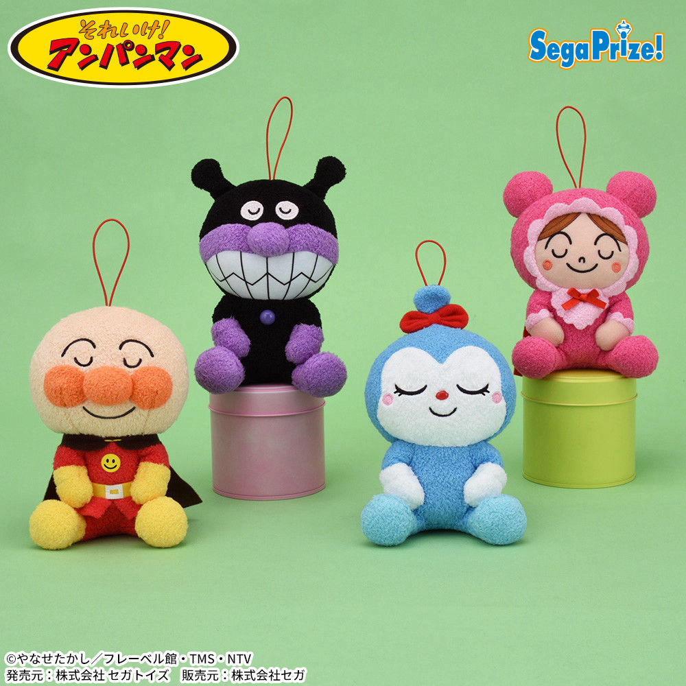 それいけ！アンパンマン ころふわ すやすやぬいぐるみ｜タイトーの9月