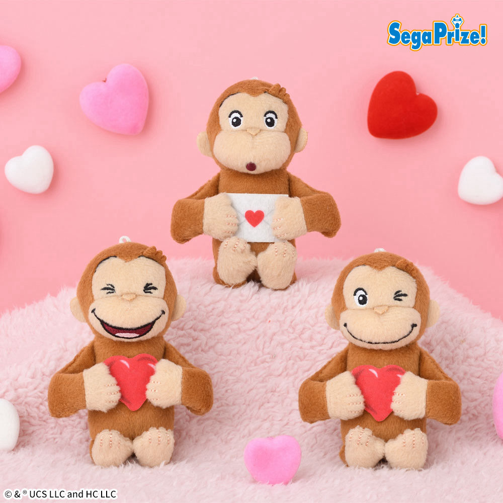 おさるのジョージ マスコット LOVE｜タイトーの6月のおすすめプライズ