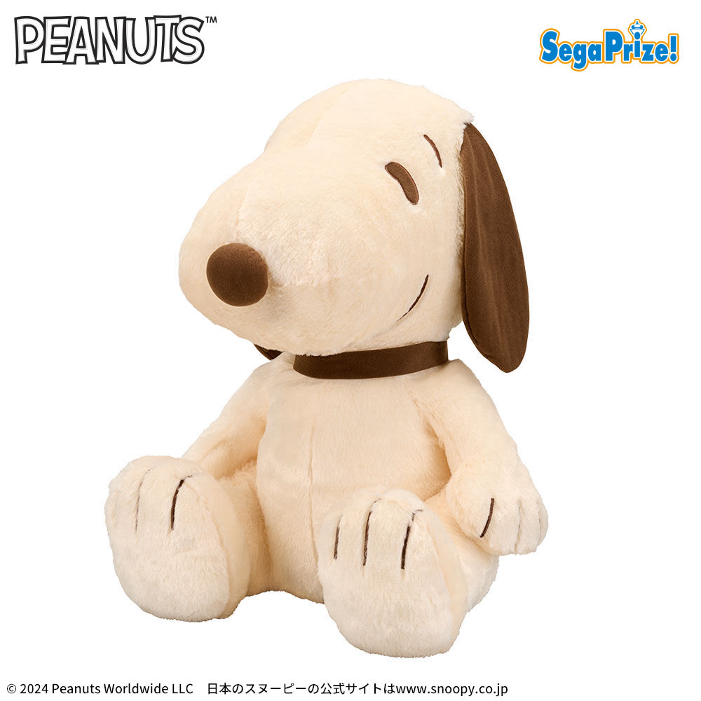 SNOOPY™ グランデぬいぐるみ ブラウンおすわりVer.｜タイトーの12月の