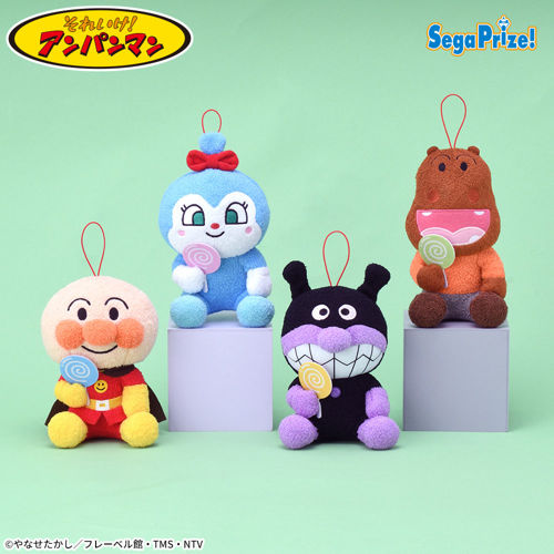 それいけ！アンパンマン ころふわ カラフルキャンディぬいぐるみ