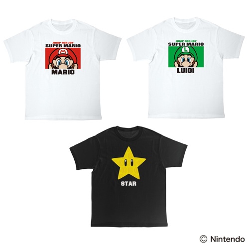 スーパーマリオTシャツ3種アソート｜タイトーの6月のおすすめプライズ
