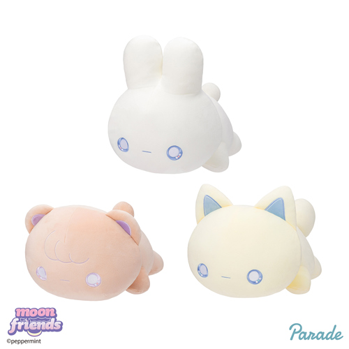 moon friends もっちるねそべりBIGぬいぐるみ｜タイトーの8月の