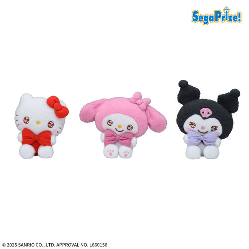 ゆるかわ サンリオキャラクターズ Mぬいぐるみ お座りポーズ Vol.1