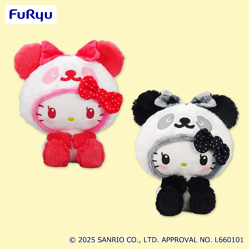 サンリオ　ハローキティ　パンダパンツ　クマパンツ　 ぬいぐるみ　2点セット サンリオ ハローキティ パンダパンツ クマパンツ ぬいぐるみ 2点
