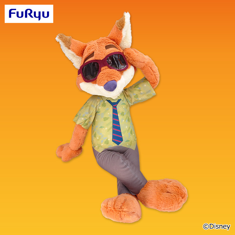 ズートピア 超超BIGぬいぐるみ～ニック/サングラス～｜タイトーの10月