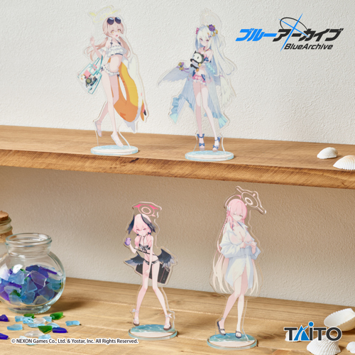 ブルーアーカイブ 描き下ろしアクリルスタンド 水着ver.｜タイトーの11