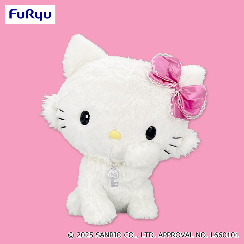 チャーミ―キティ 毛づくろいBIGぬいぐるみ｜タイトーの11月のおすすめ