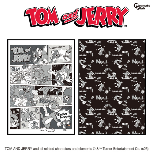 トムとジェリーモノクロふんわりブランケット｜タイトーの11月の