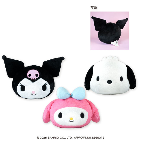 サンリオキャラクターズ 顔デカクッション8｜タイトーの12月のおすすめ