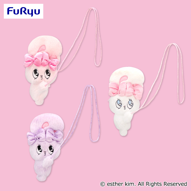 エスターバニー 大人買い まとめ Vlog 小物入+3個フィギュア × 6個 エスターバニー だきつきポシェット｜タイトーの12月のおすすめプライズ