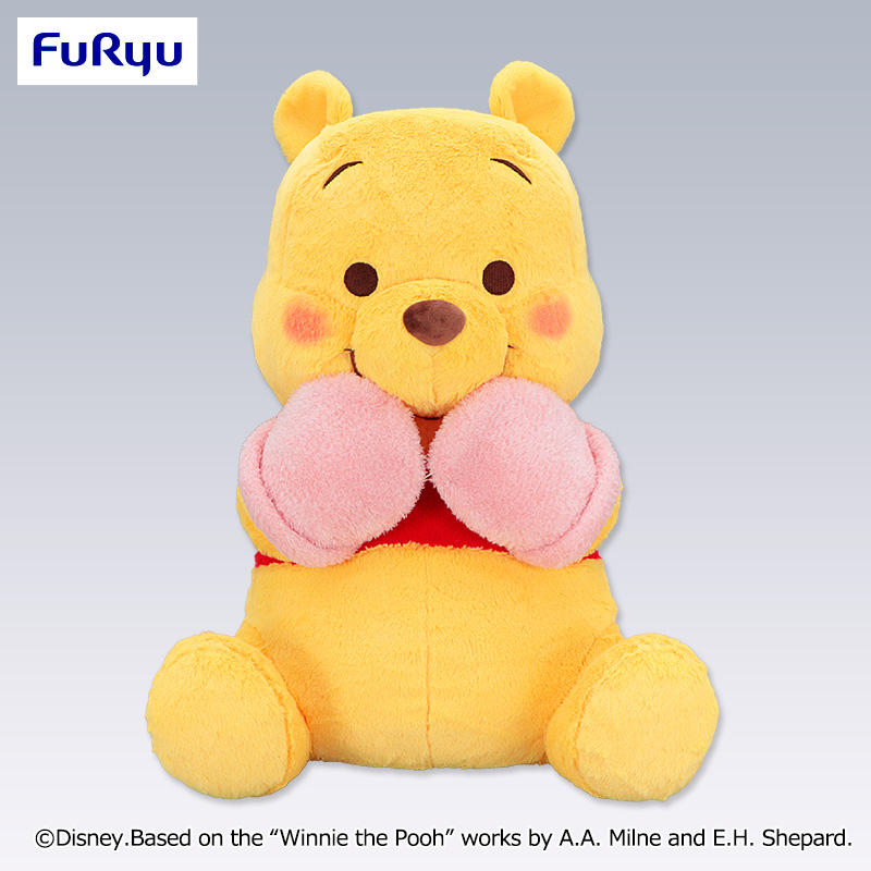 くまのプーさん FukuFuku ウィンター超超BIGぬいぐるみ｜タイトーの1月