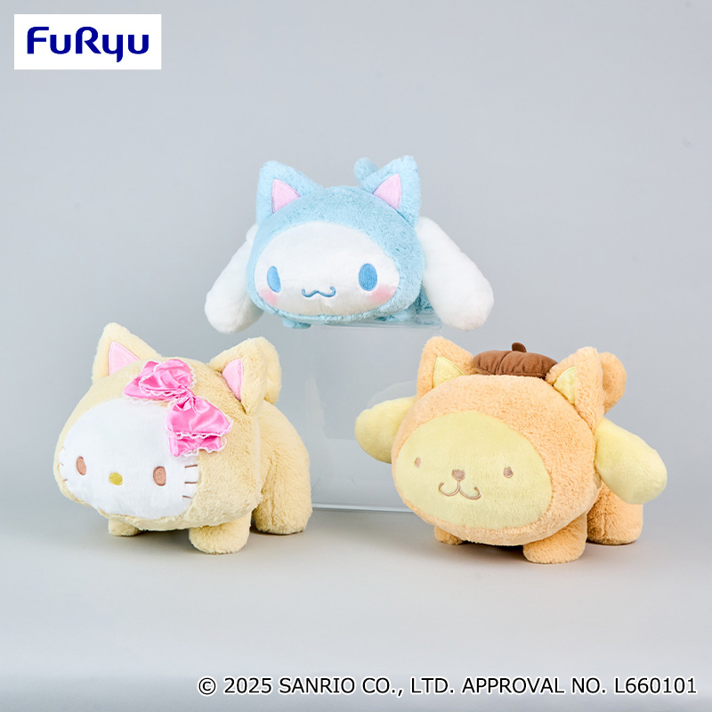 サンリオキャラクターズ にゃんぐるみBIGぬいぐるみ～チャーミーキティ