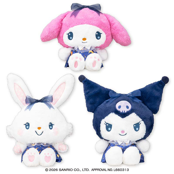 サンリオキャラクターズキラキラ夜空ドールBIGタイプ2｜タイトーの1月