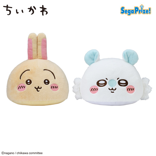 ちいかわ プレミアムドームクッション“うさぎ&モモンガ”｜タイトーの1